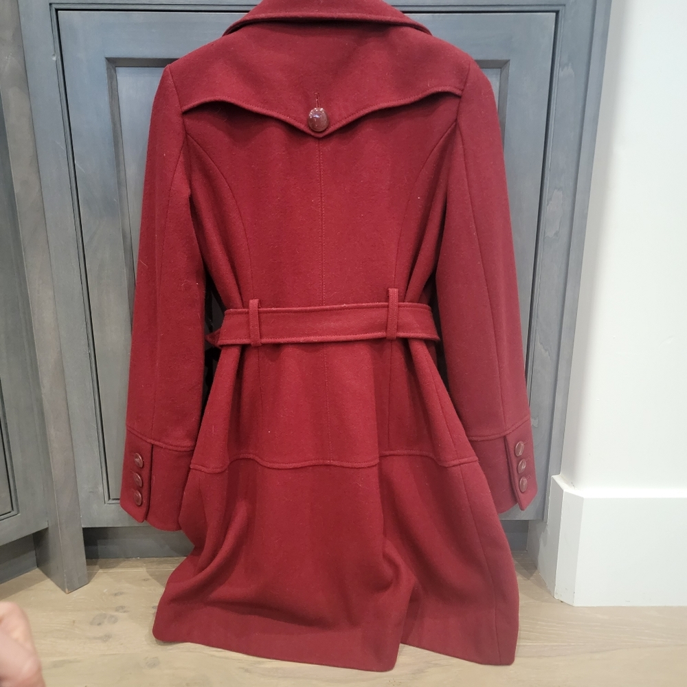 Guess Size Small Wool Long Jacket - image 6